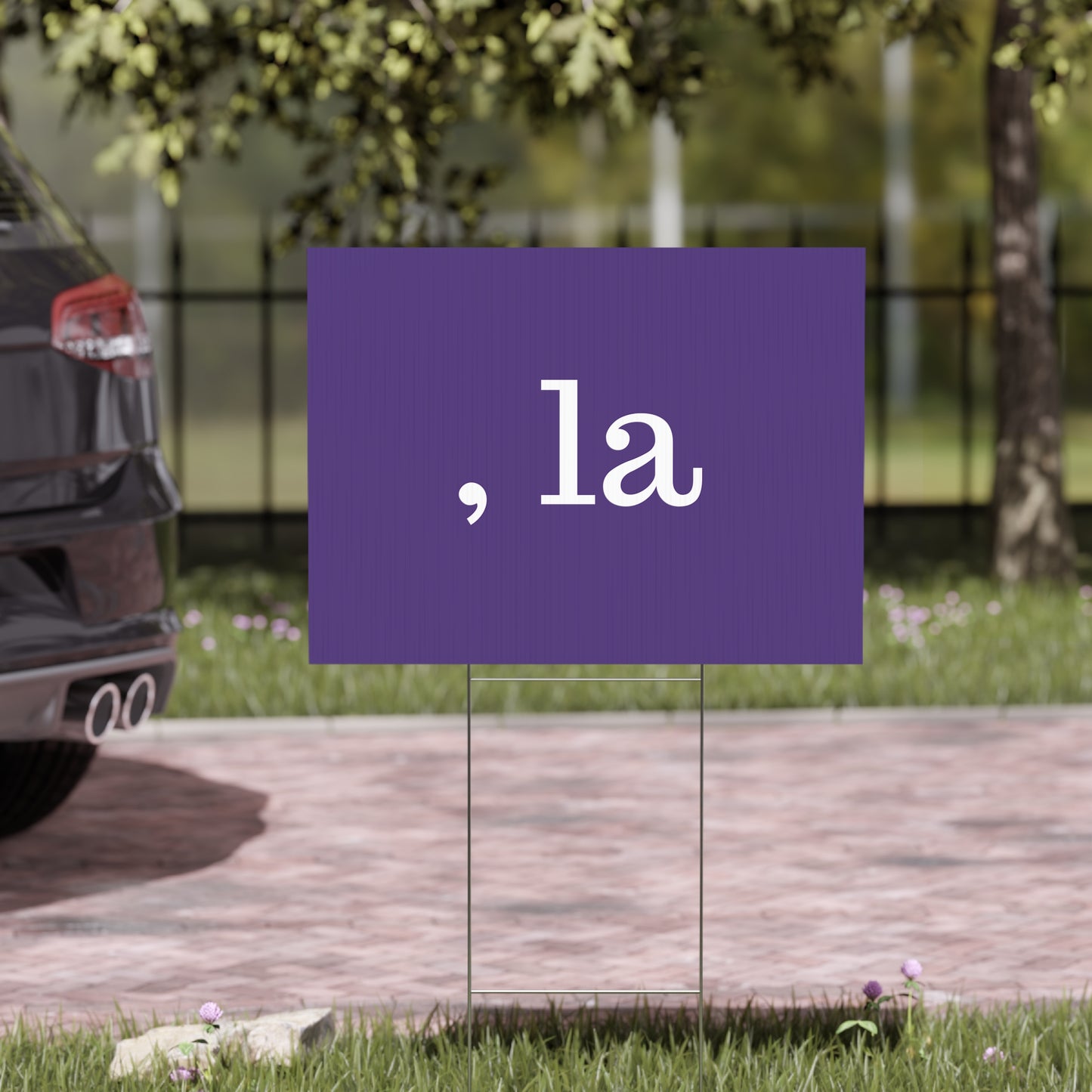 , la Yard Sign