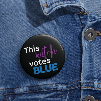 This Witch Votes Blue | Button