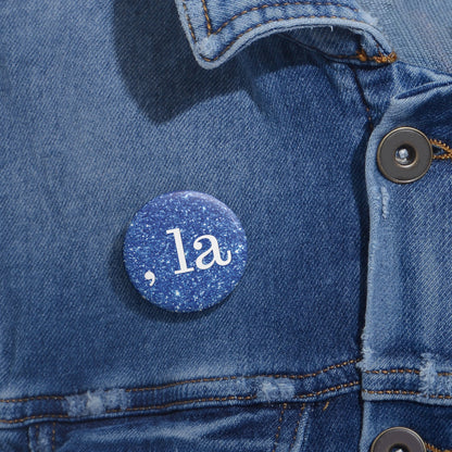 , la Button (sparkle)