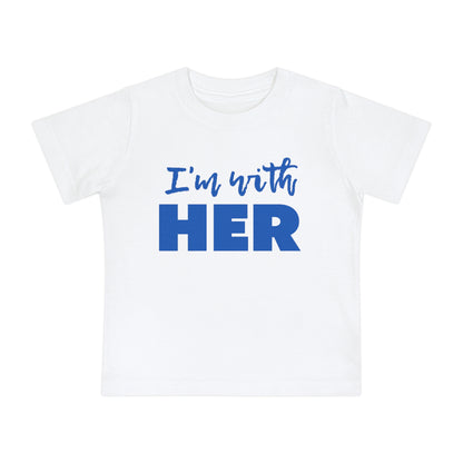 I'm with HER Baby Tee