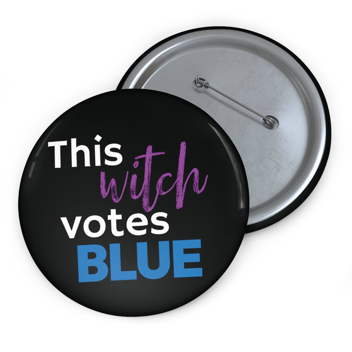 This Witch Votes Blue | Button