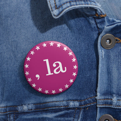 , la Button (pink)