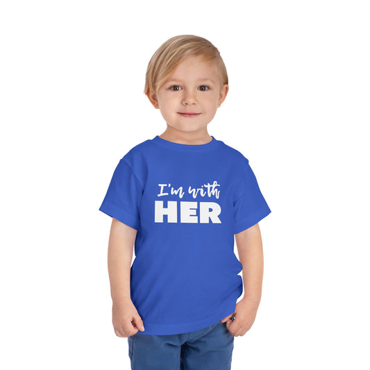 I'm with HER Toddler Tee