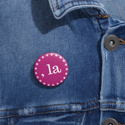 , la Button (pink)