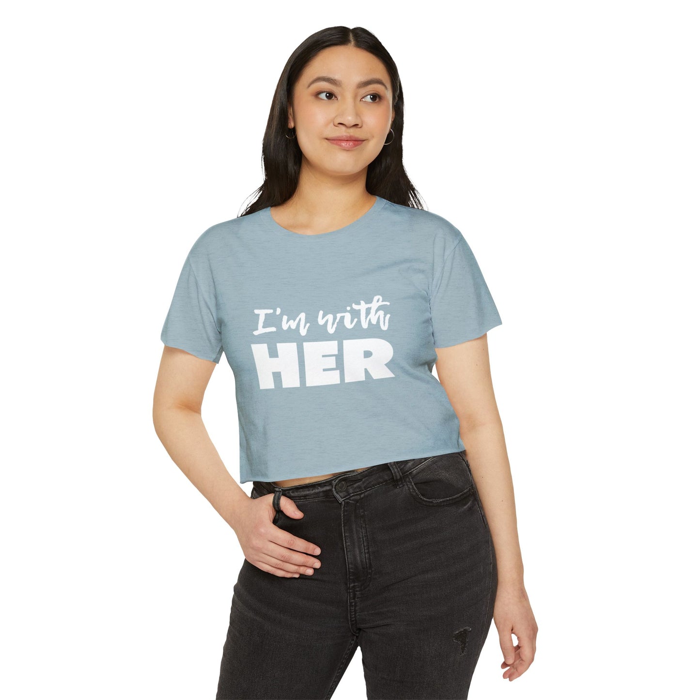 I'm with HER Crop Top