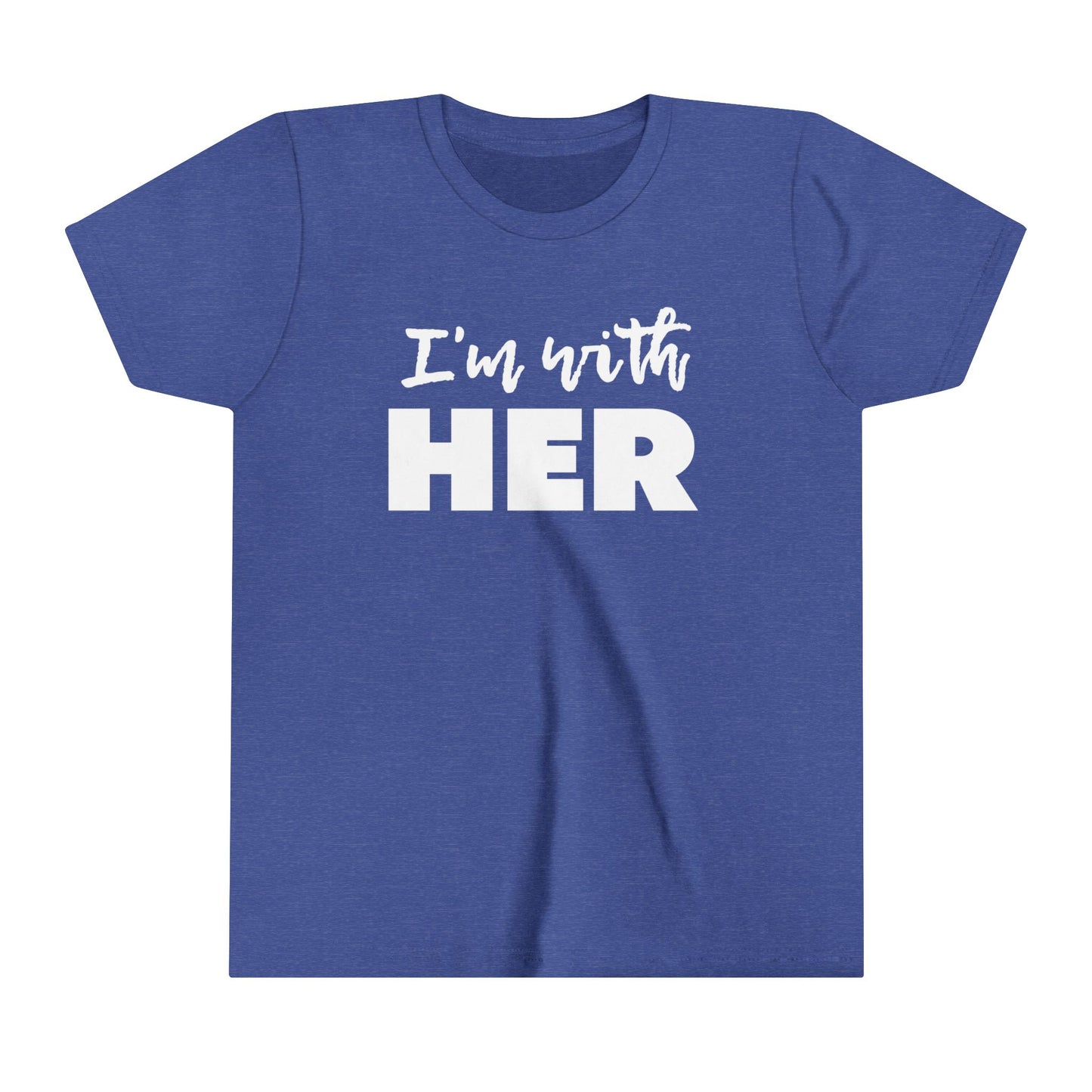 I'm with HER Youth Tee