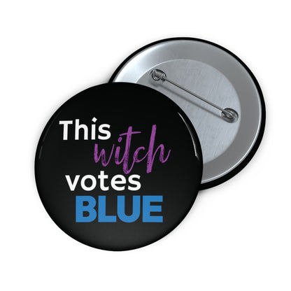 This Witch Votes Blue | Button