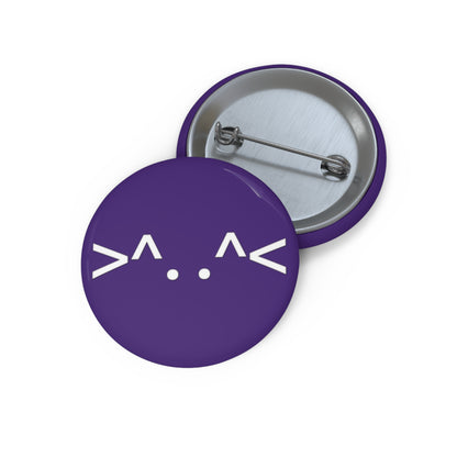 Cat Button (purple)