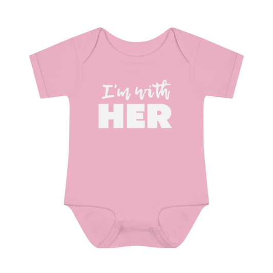 I'm with HER Onesie
