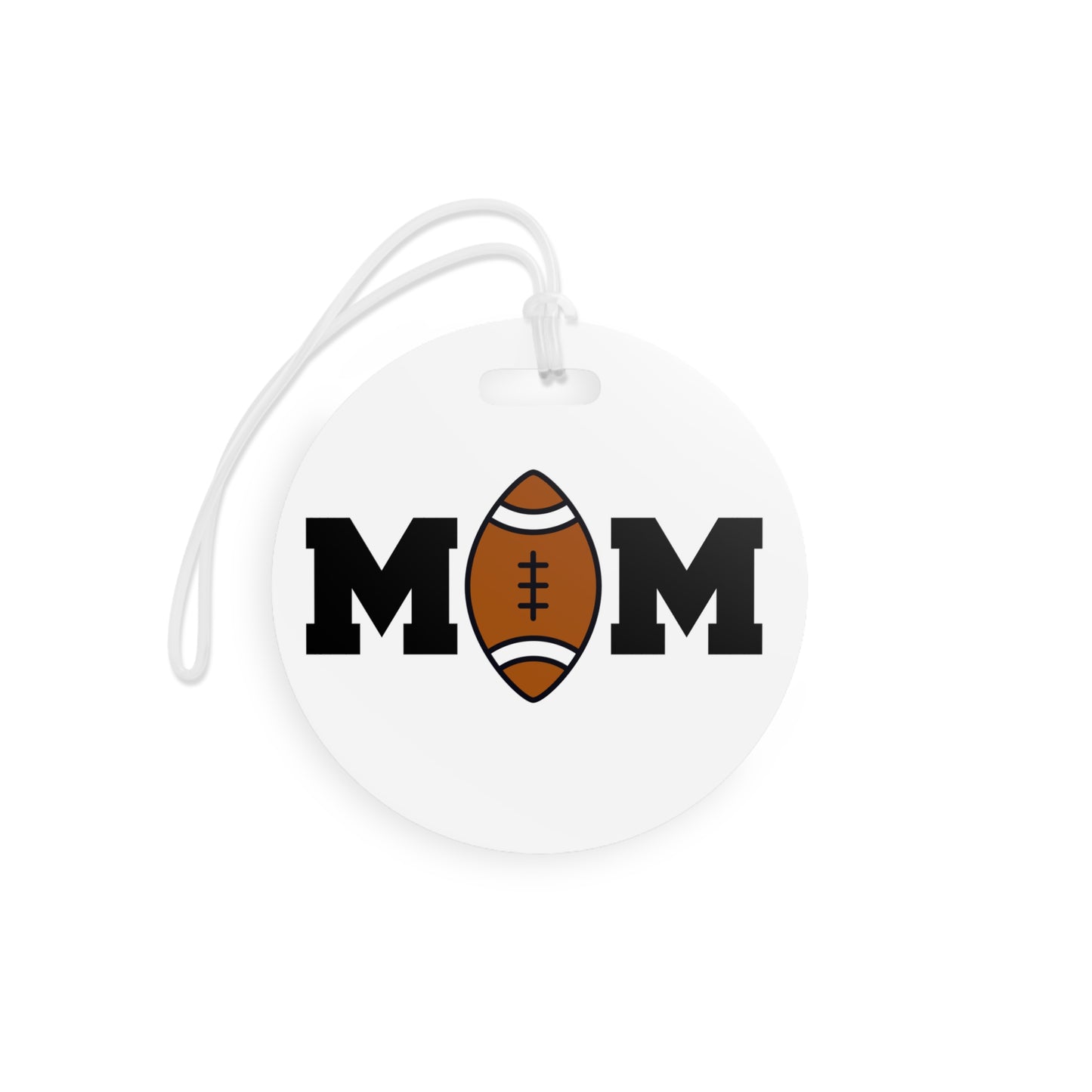 Football MOM | Bag Tag