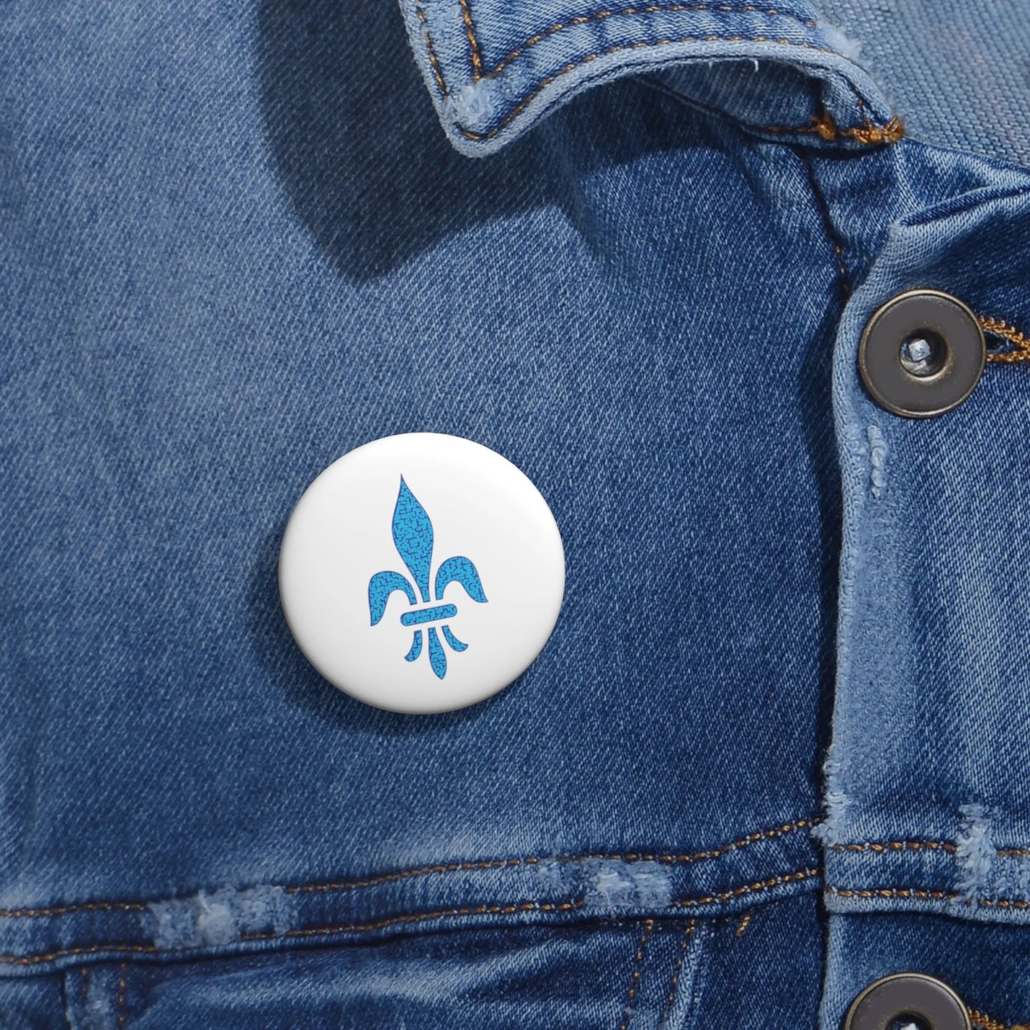 Fleur-de-lis | Button