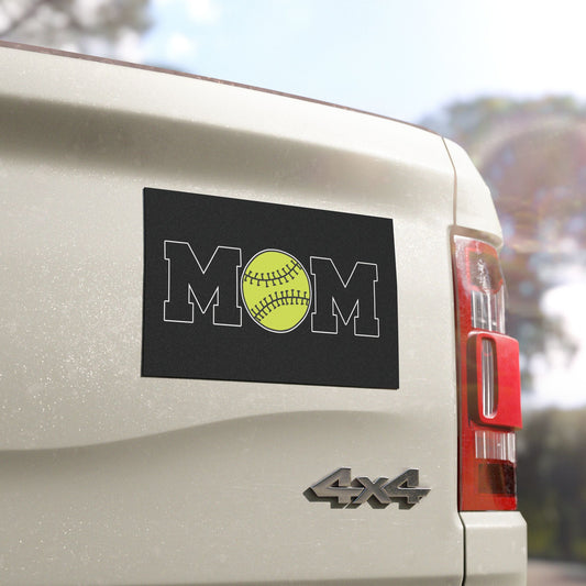 Softball Mom | Car Magnet