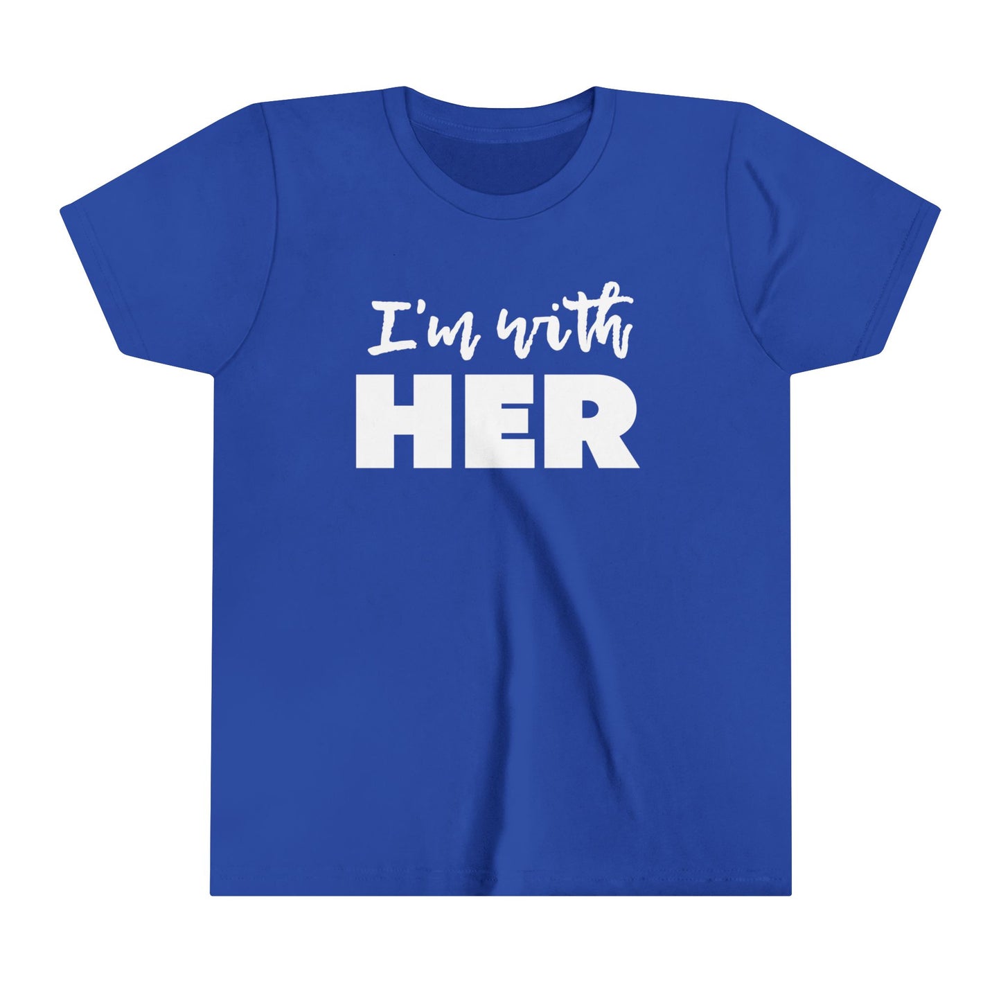 I'm with HER Youth Tee