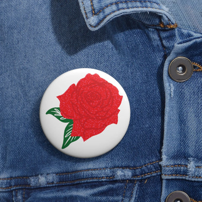 Rose | Button