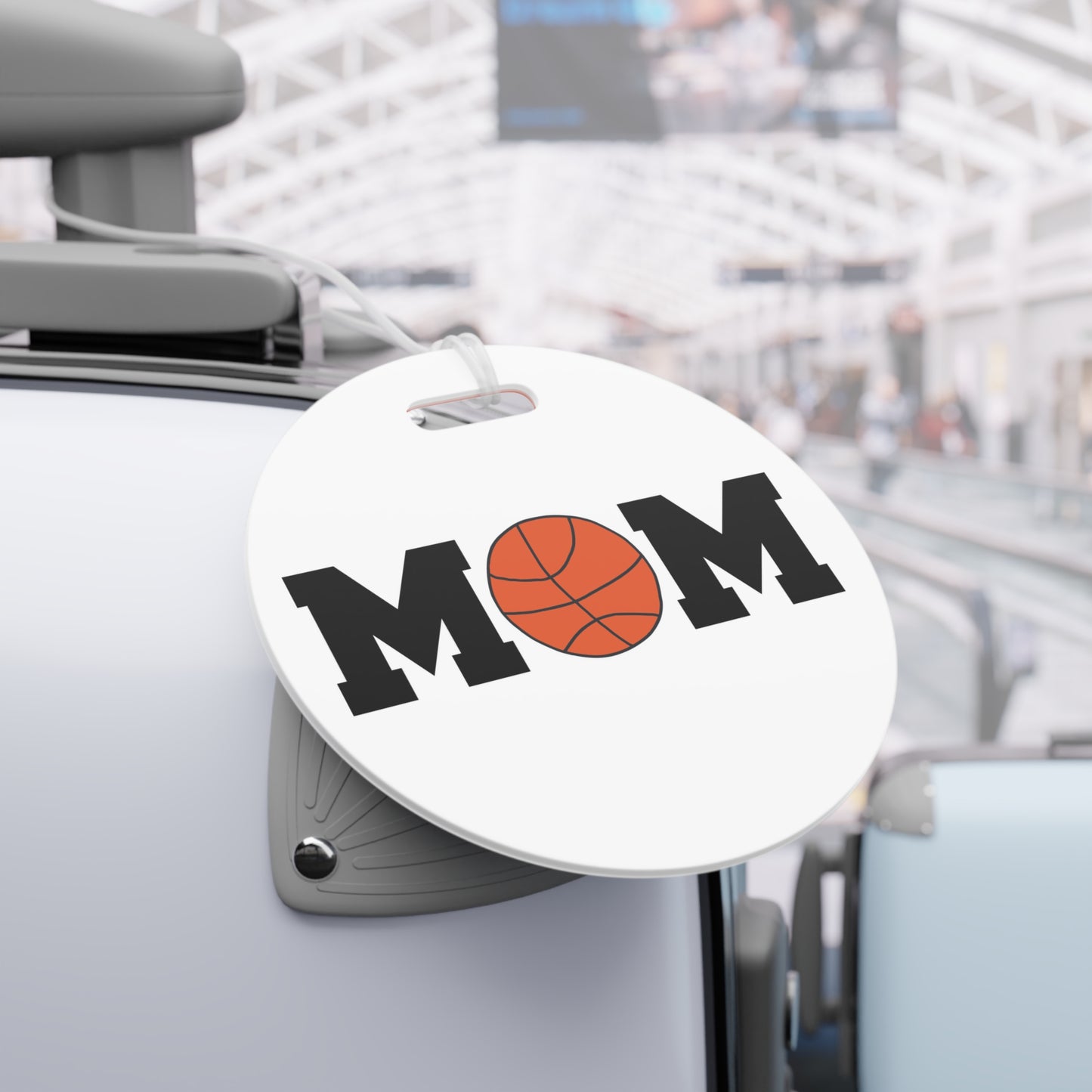 Basketball MOM | Bag Tag