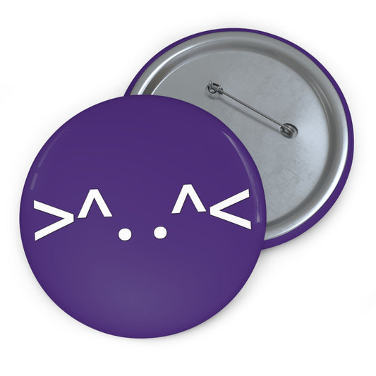 Cat Button (purple)