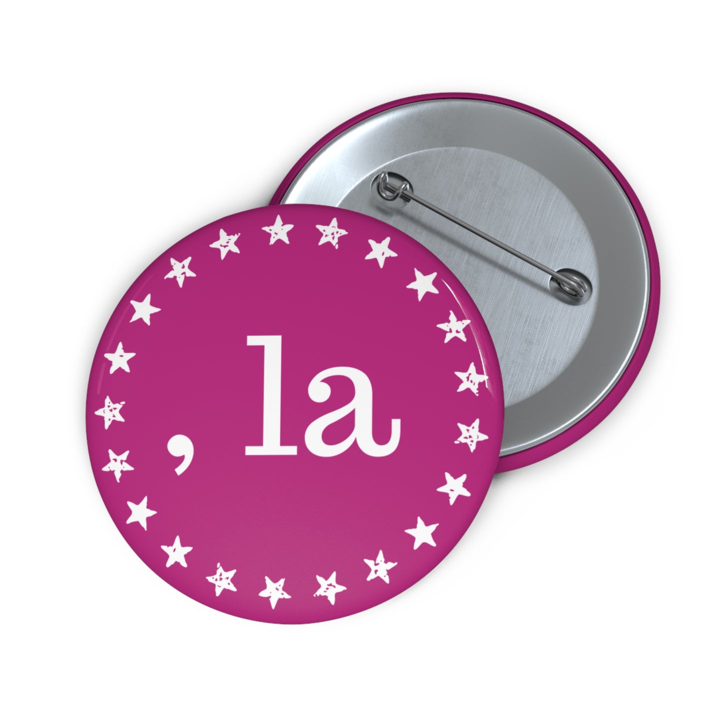 , la Button (pink)