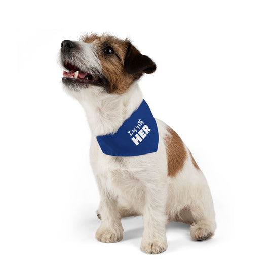 I'm with HER Pet Bandana Collar
