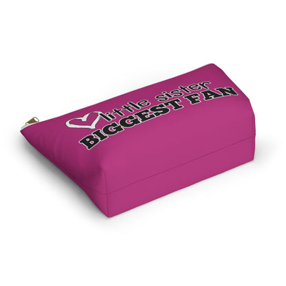 Little Sister, Biggest Fan | Accessory Pouch