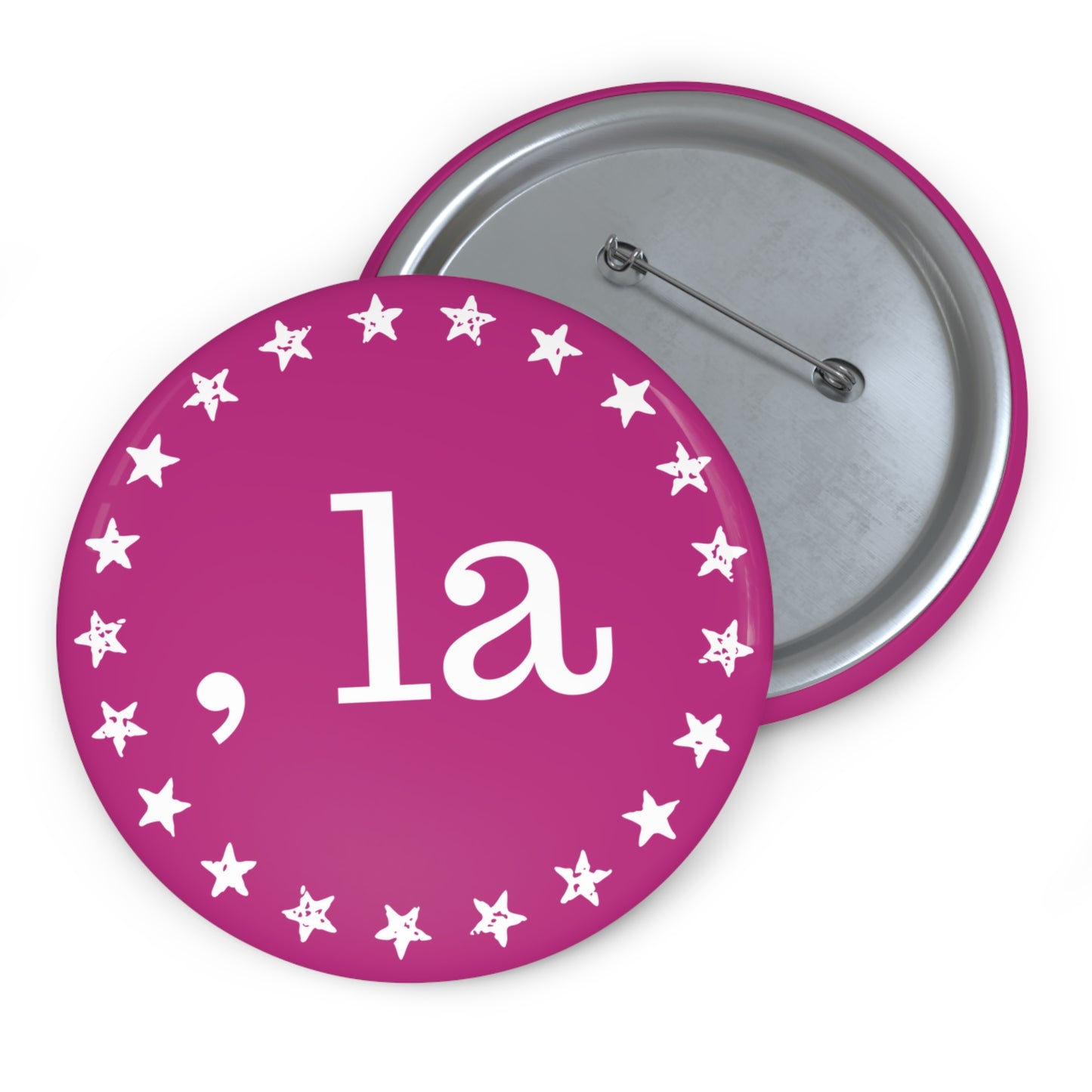 , la Button (pink)