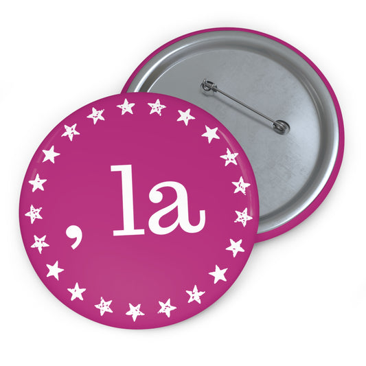 , la Button (pink)