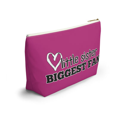 Little Sister, Biggest Fan | Accessory Pouch